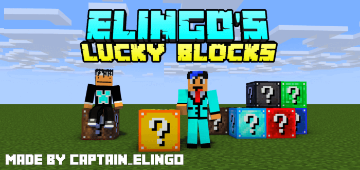 SERP Lucky Blocks Mod - Mods for Minecraft