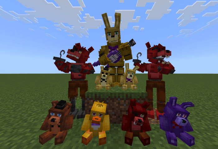 minecraft fnaf addon