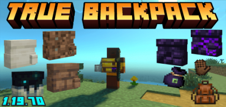 True Backpack – Minecraft Addon