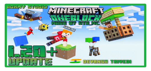 One Block Minecraft Map MCDL Minecraft Addons   1694948404 Picsart230914115104186 1 520x245 1 