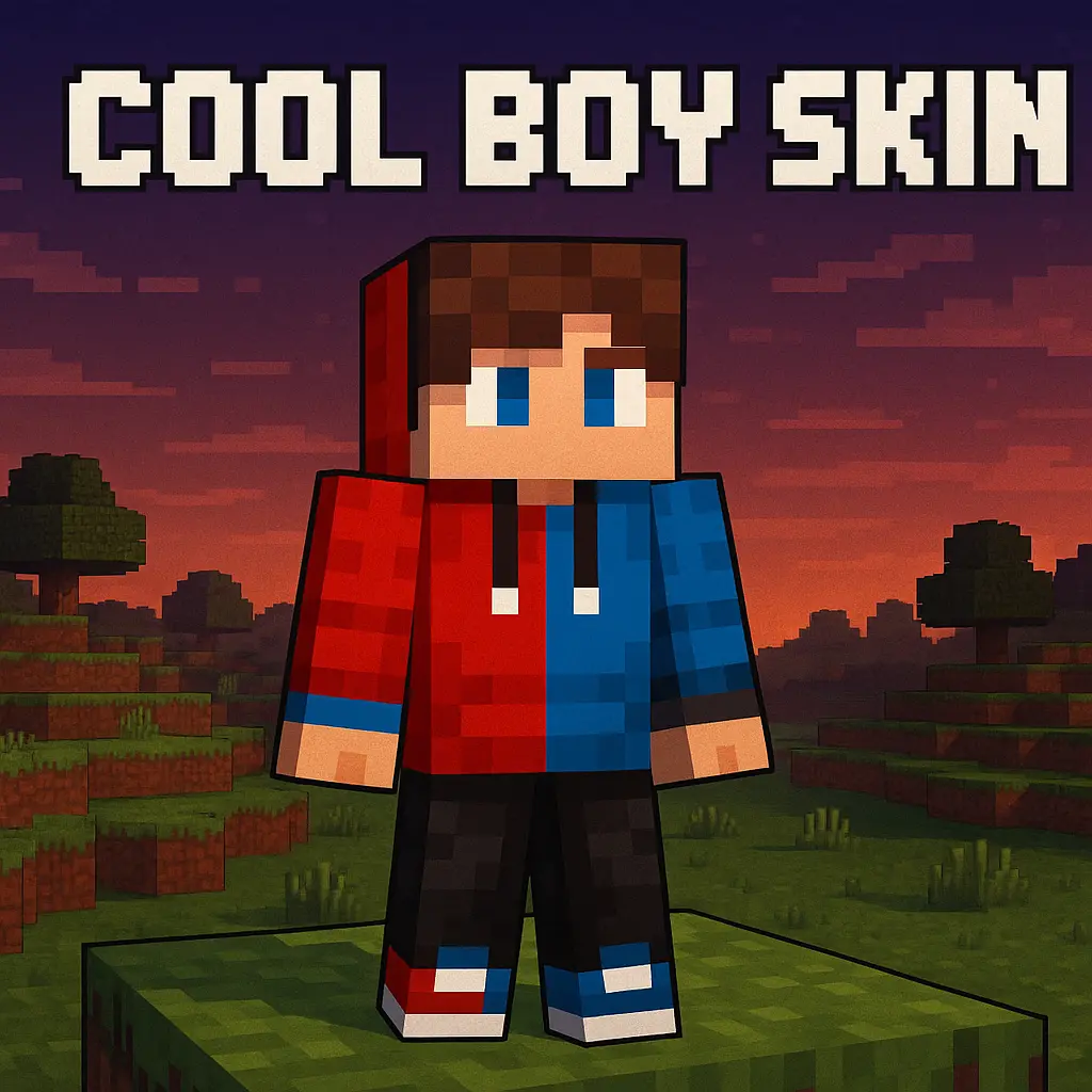 Cool Boy Skin MCDL Minecraft Addons